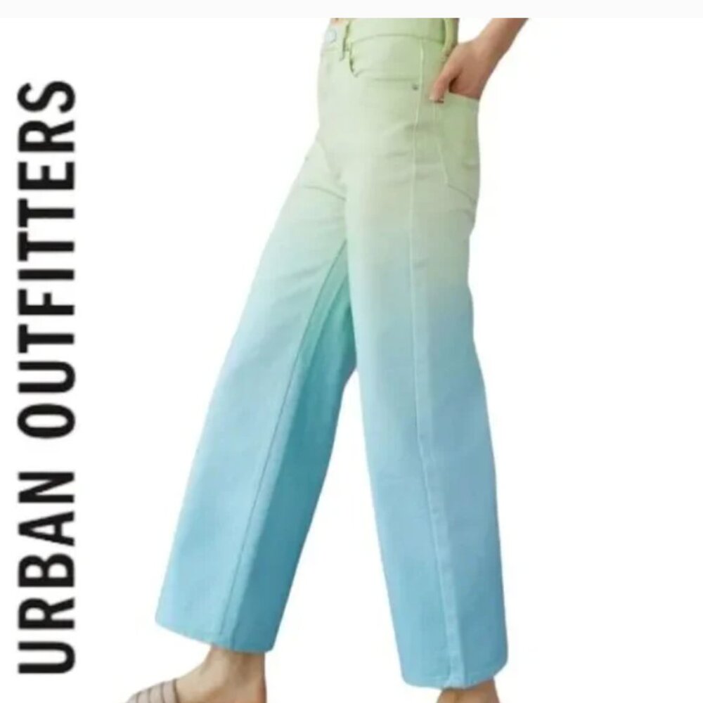 Urban outfitters ombré flare jean